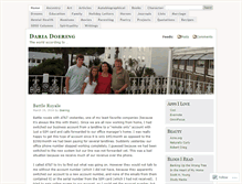 Tablet Screenshot of dariadoering.com